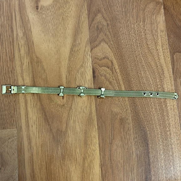 Givenchy Rare Vintage Heart Lock and Key Bracelet - Picture 11 of 12